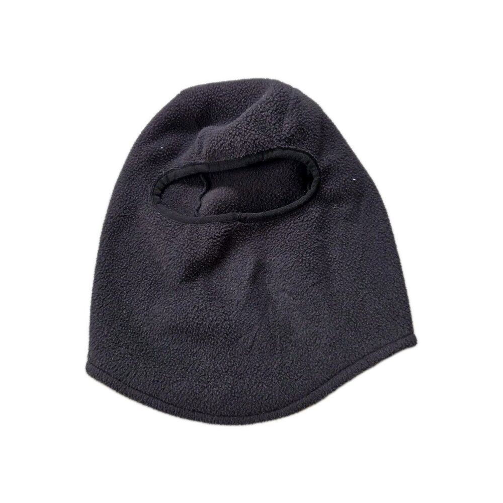 L.L.Bean Kids Black Fleece Balaclava Ski Mask Winter Face Cover Size L GUC